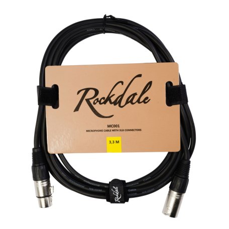 Микрофонный кабель ROCKDALE MC001.10 (3,3 м)