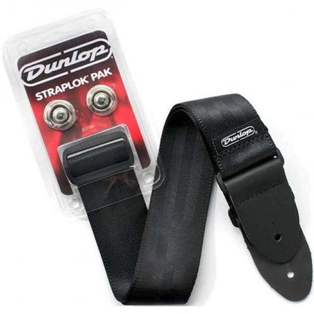 Ремень для гитары Dunlop SLST001 Straplok Pak