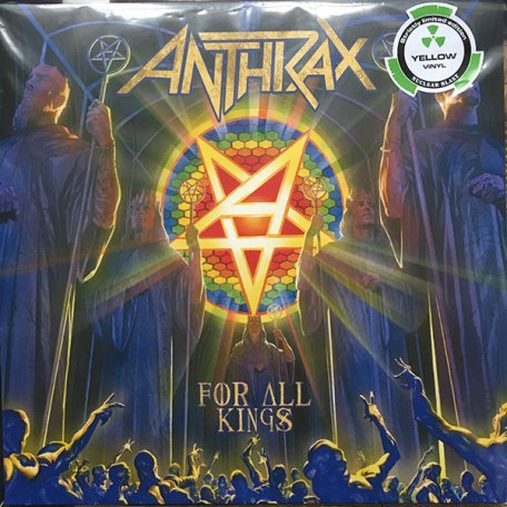 Виниловая пластинка Anthrax — FOR ALL KINGS (2LP BLACK VINYL)