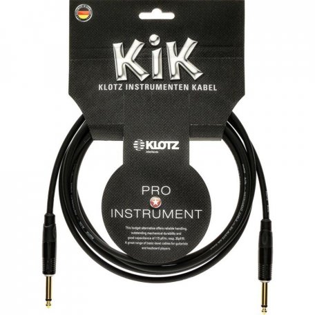 Инструментальный кабель Klotz KIKKG6.0PPSW, 6м