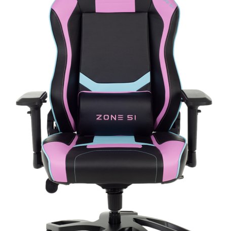 Кресло компьютерное игровое ZONE 51 Cyberpunk FC Fuchsia-Cyan