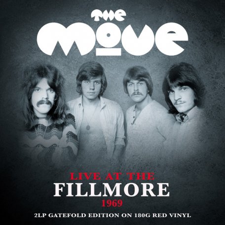 Виниловая пластинка The Move LIVE AT THE FILLMORE (180 Gram/Red vinyl/W463)