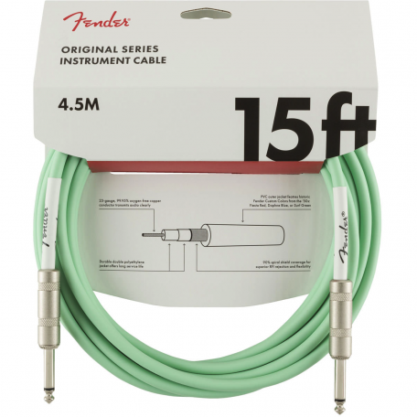 Инструментальный кабель FENDER 15 OR INST CABLE SFG
