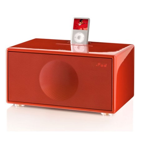 iPod Hi-Fi Geneva Sound M+CD Red