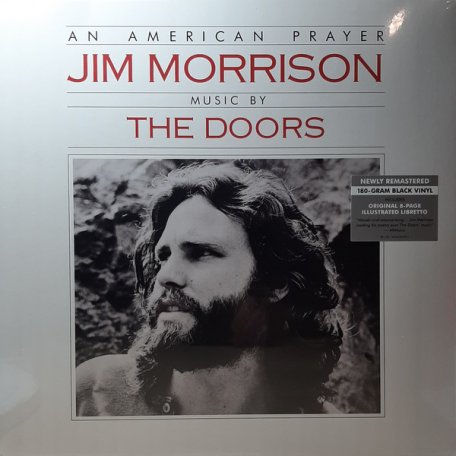 Виниловая пластинка WM JIM MORRISON /THE DOORS, AN AMERICAN PRAYER (180 Gram Black Vinyl/Booklet)