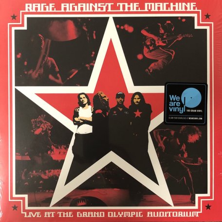 Виниловая пластинка Rage Against The Machine, Live At The Grand Olympic Auditorium (180 Gram Black Vinyl)