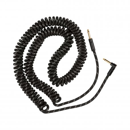 Инструментальный кабель FENDER Deluxe Coil Cable 30 Black Tweed