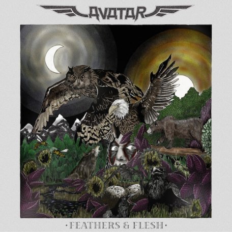 Виниловая пластинка Avatar FEATHERS & FLESH (Yellow & Orange vinyl/Gatefold)