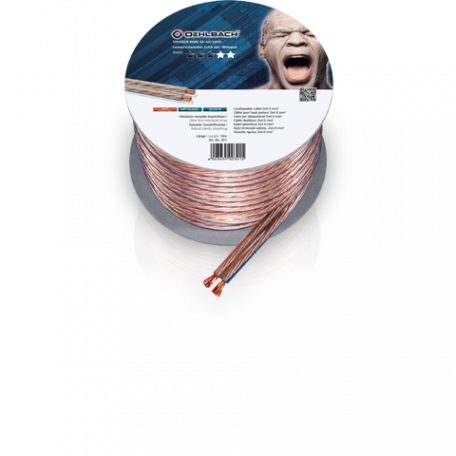 Акустический кабель Oehlbach Speaker Wire SP40 2x4 mm clear 30 m (305)