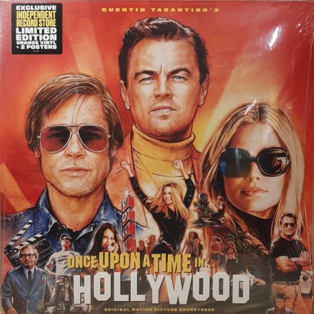 Виниловая пластинка Original Motion Picture Soundtrack, Quentin Tarantinos Once Upon A Time In Hollywood (Limited 180 Gram Orange Vinyl/Poster)