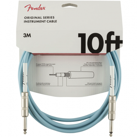 Инструментальный кабель FENDER 10 OR INST CABLE DBL