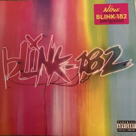 Виниловая пластинка Blink-182, Nine (Black Vinyl/Gatefold)