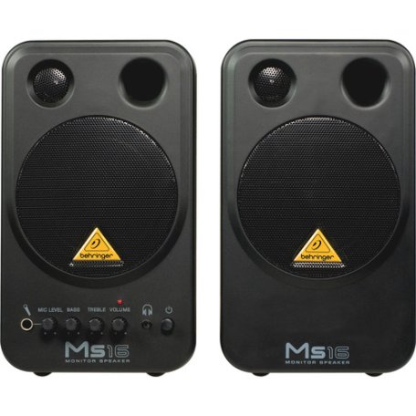 РАСПРОДАЖА Студийный монитор Behringer MS16 (пара) (арт. 318558)