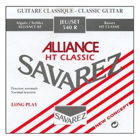 Струны для гитары Savarez 540R  Alliance HT Classic Red
