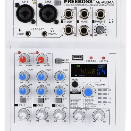 Микшер FreeBoss AG-AS04A