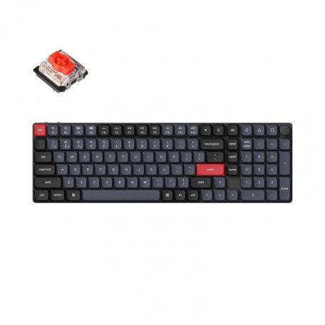 Беспроводная клавиатура Keychron K17 Pro, Gateron Red Switch