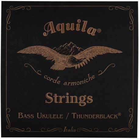 Струны для бас укулеле Aquila Thunderblack 147U