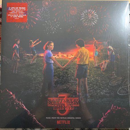 Виниловая пластинка Sony VARIOUS ARTISTS, STRANGER THINGS: SOUNDTRACK FROM THE NETFLIX ORIGINAL SERIES, SEASON 3 (2LP+7/Black Vinyl/Gatefold)