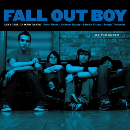 Виниловая пластинка Fall Out Boy - Take This To Your Grave (Blue Vinyl LP)