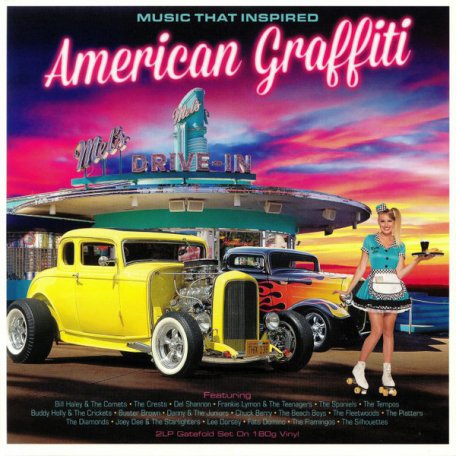 Виниловая пластинка FAT VARIOUS ARTISTS, AMERICAN GRAFFITI.. MUSIC INSPIRED BY (180 Gram Black Vinyl)