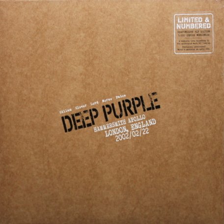 Виниловая пластинка Deep Purple - Live In London 2002 (Black Vinyl 3LP)