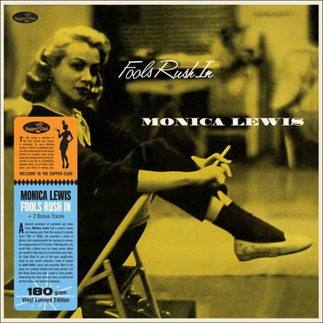 Виниловая пластинка Monica Lewis - Fools Rush In (Black Vinyl LP)