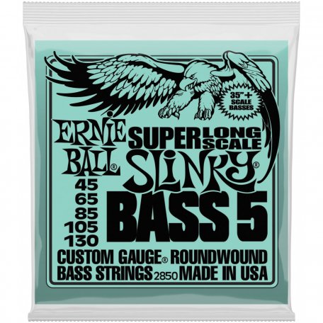 Струны для пятиструнной бас-гитары Ernie Ball 2850 Slinky Nickel Wound Bass