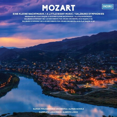 Виниловая пластинка Wolfgang Amadeus Mozart - Eine Kleine Nachtmusik, A Little Night Music, Salzburg Symphonies (180 Gram Black Vinyl LP)