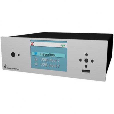 Сетевой аудио проигрыватель Pro-Ject Stream Box DS Plus silver