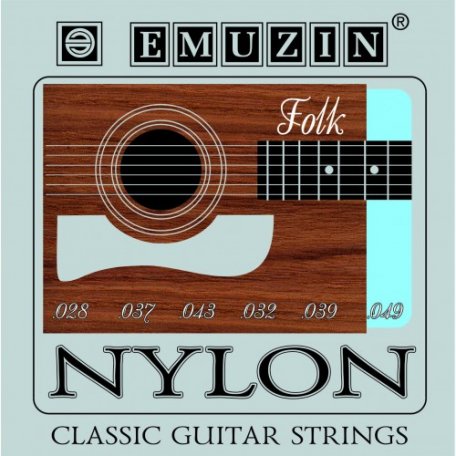 Струны для классической гитары Emuzin 6С361 Nylon