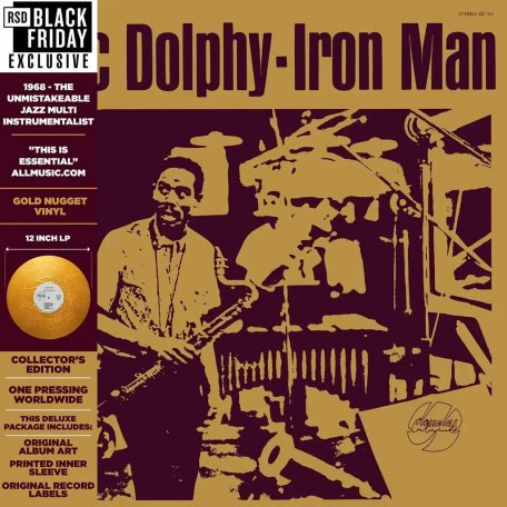 Виниловая пластинка Eric Dolphy - Iron Man  (Coloured Vinyl LP)