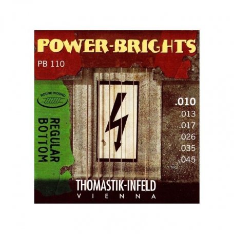 Струны для гитары Thomastik PB110 Power-brights