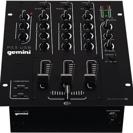 Микшер Gemini PS3-USB DJ