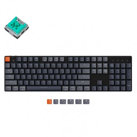 Беспроводная механическая клавиатура Keychron K5SE, Full Size, RGB, Mint Switch