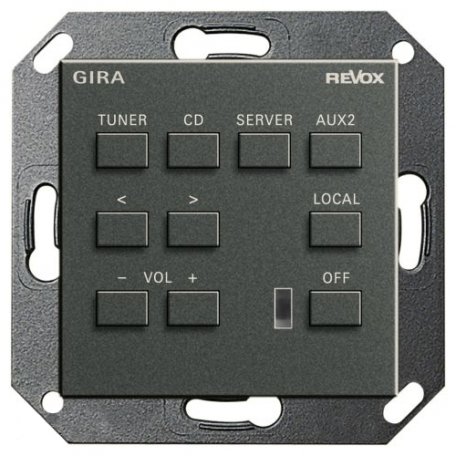 Настенная панель управления Revox M218 GIRA System 55 (антрацит)