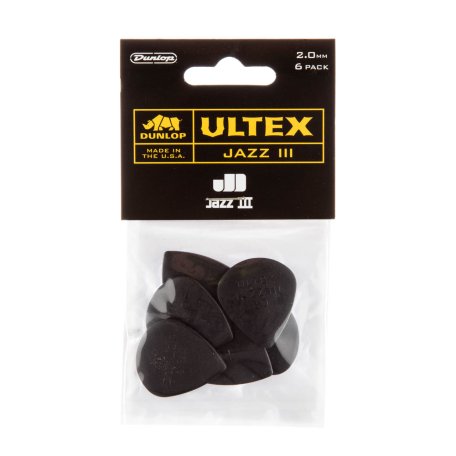 Медиаторы Dunlop 427P200 Ultex Jazz III (6 шт)