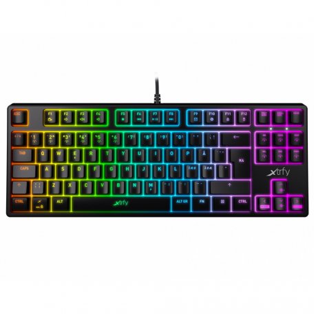 Игровая механическая клавиатура Xtrfy XG-K4-RGB-TKL-R-RUS