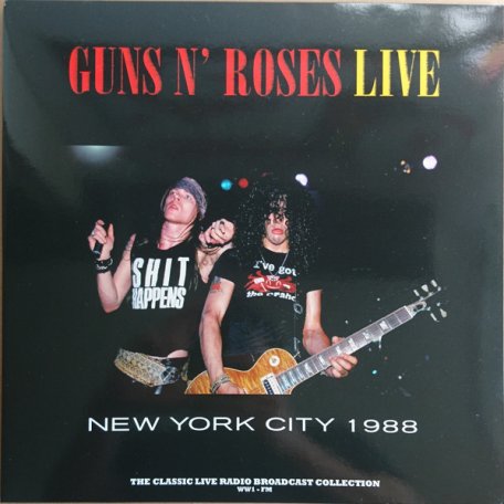 Виниловая пластинка Guns N Roses - Live In New York City 1988 (180 Gram Coloured Vinyl LP)