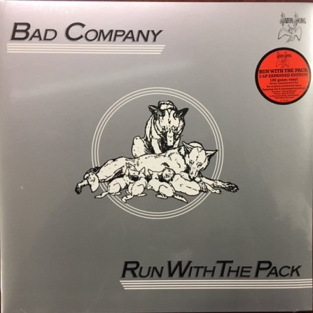 Виниловая пластинка Bad Company RUN WITH THE PACK (Remastered/180 Gram/Gatefold)