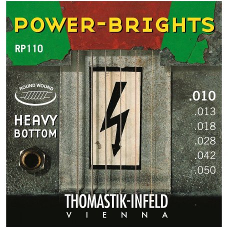 Струны для электрогитары Thomastik Power-Brights RP110