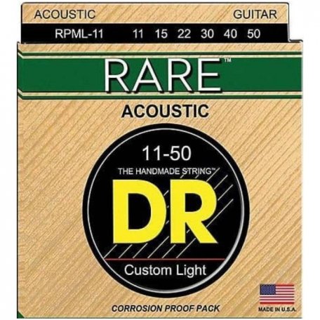 Струны для акустической гитары DR RPML-11 Rare