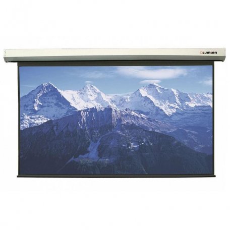 Экран с электроприводом Lumien [LMLC-100116A] Master Large Control 320x495 см (раб. область 303х485 см) (225) Matte White FiberGlass