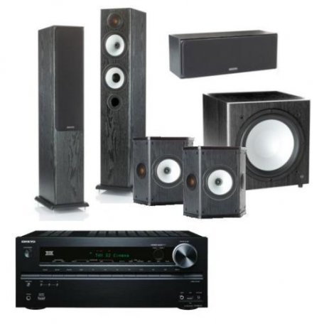 Домашний кинотеатр Onkyo TX-NR616 + Monitor Audio Bronze BX-series 5