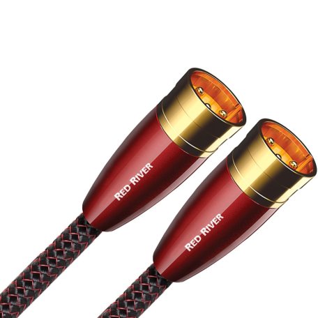 Кабель межблочный аудио AudioQuest Red River XLR-XLR 1.0m