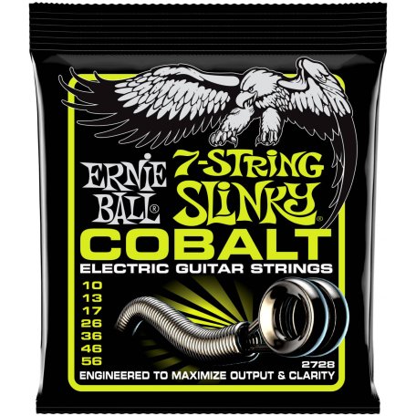 Струны для электрогитары Ernie Ball 2728 Cobalt Regular Slinky