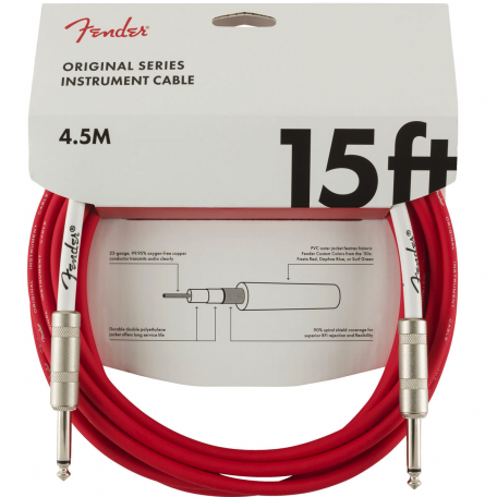 Инструментальный кабель FENDER 15 OR INST CABLE FRD