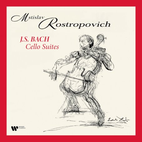 Виниловая пластинка Mstislav Rostropovich - BACH: CELLO SUITES (Deluxe box, 4 x 180 gr. black vinyl, no download code)