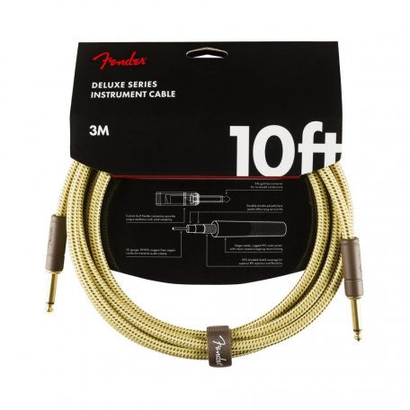 Инструментальный кабель FENDER DELUXE 10 INST CABLE TWD