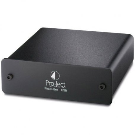 Фонокорректор Pro-Ject Phono Box III USB Black (фонокорректор ММ/МС с USB)