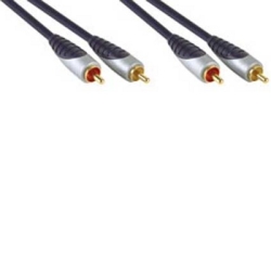Межблочный кабель Bandridge High Definition Stereo Audio Cable 2 x RCA M - 2 x RCA M 1.0m (SAL4201)